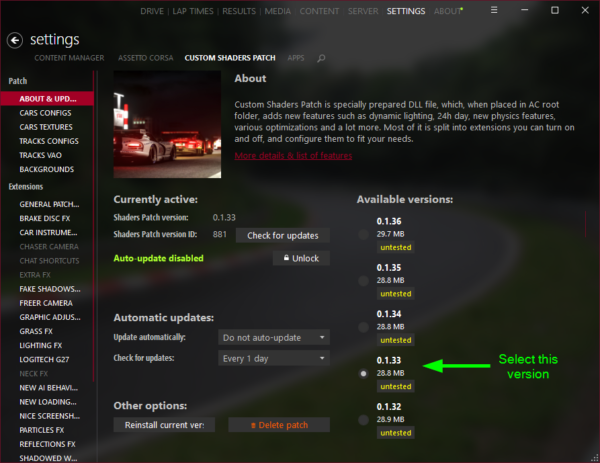 Assetto Corsa Content Manager - Download